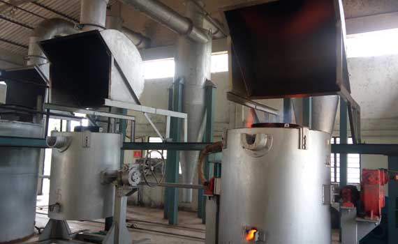 Gas Fired /Oil Fired Brass/ Copper/ Lead Melting Furnace